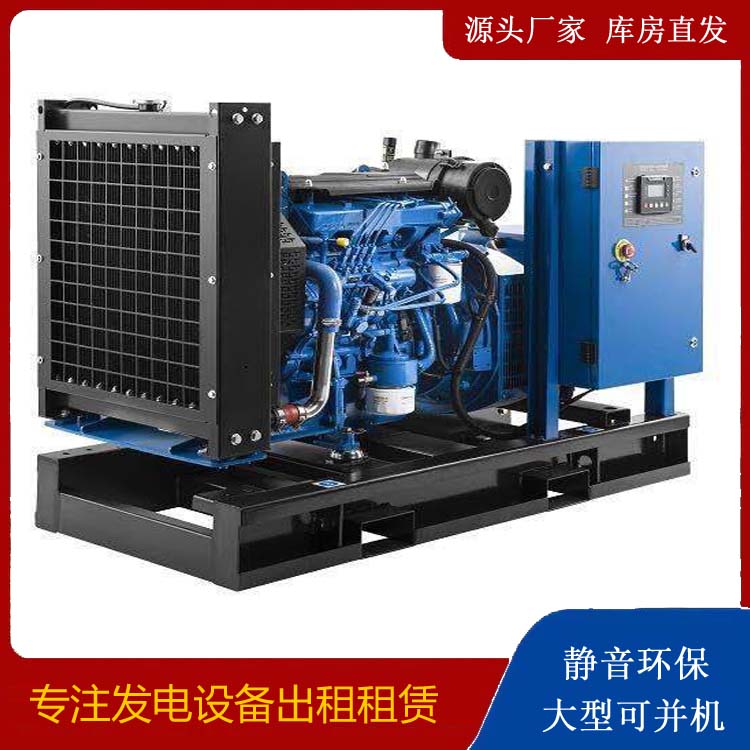 路北出租发电机 潍柴发电机一定要预防通风管道的堵塞和灰尘